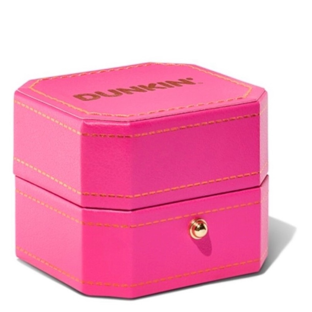 Dunkin Donuts I Dough Ring Box Proposal Bridal Limited Edition Release Wedding